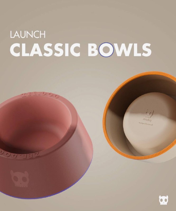 Zee.Dog: карусель Classic Bowls